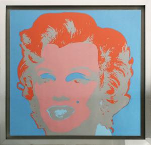 "Marilyn" Andy Warhol - Published by Sunday B. Morning